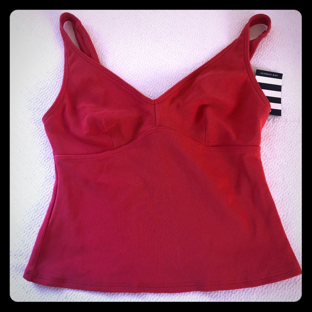 NWT Lands End Swim separates tankini top